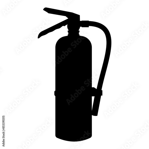 Fire Extinguisher Silhouette