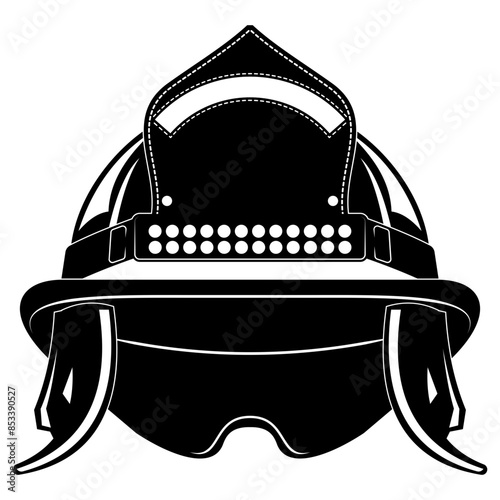 Firefighter Helmet Front