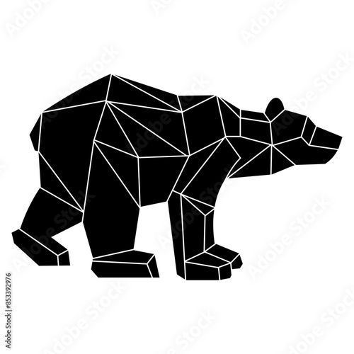 Geometric Animals  Bear