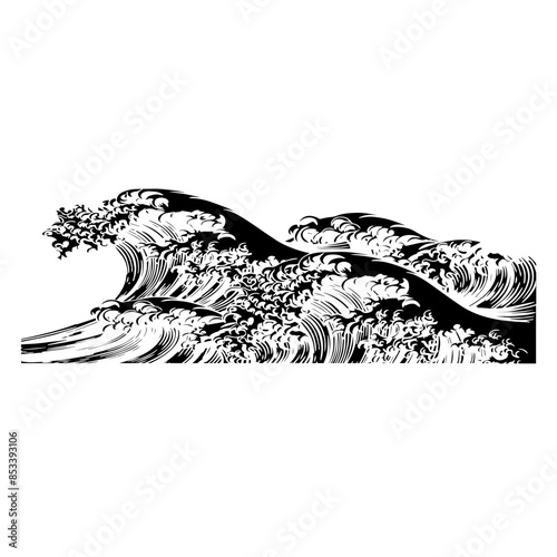 Giant Sea Waves  Design