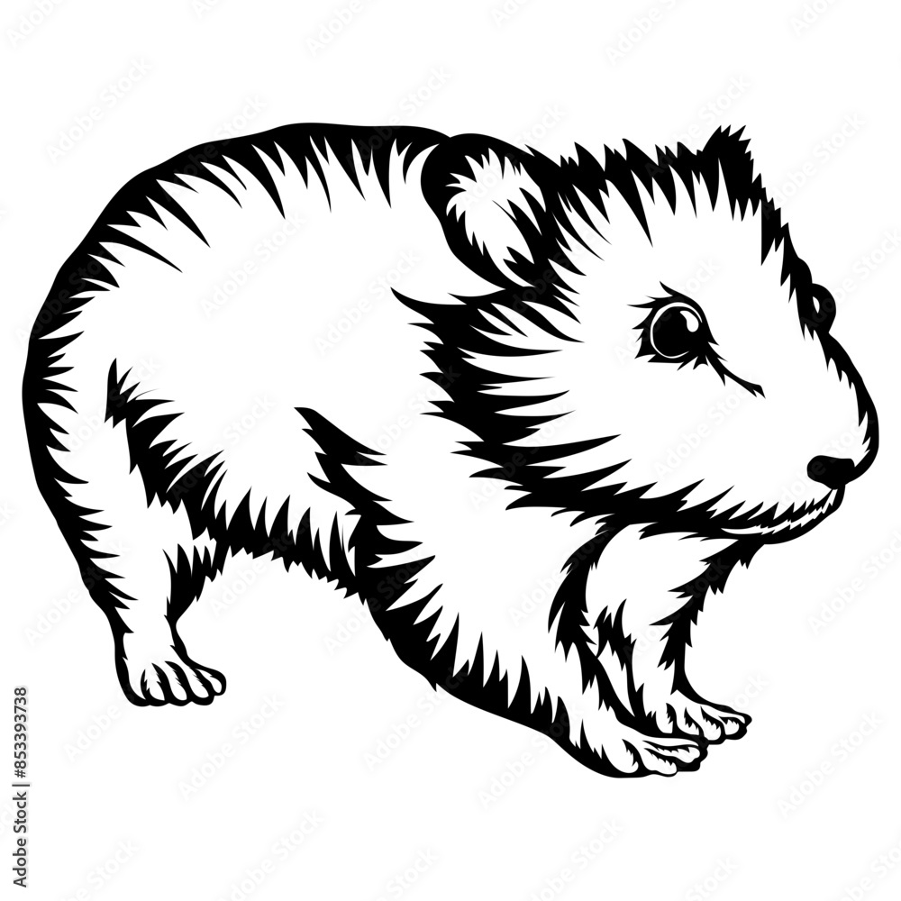 Obraz premium Hamster