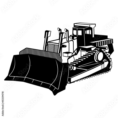 Heavy Equipment Tractor Dozer
