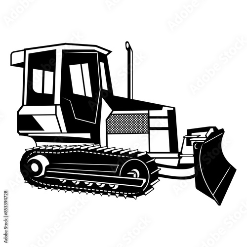 Heavy Equipment Tractor Dozer