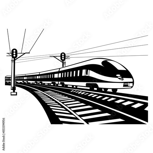 High Speed Train Train Transportation High Speed Train