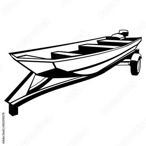 Jon Boat On Trailer