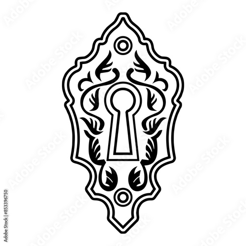 Keyhole Outline