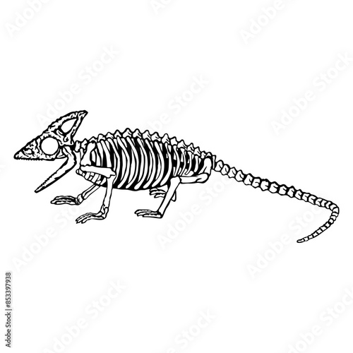 Lizard Skeleton