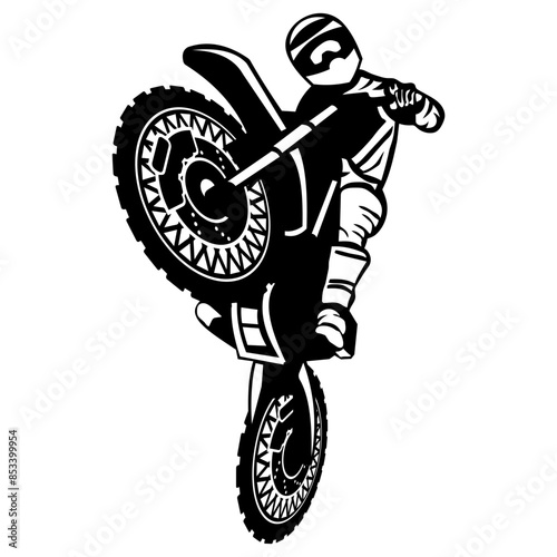 Motocross Rider  Design photo