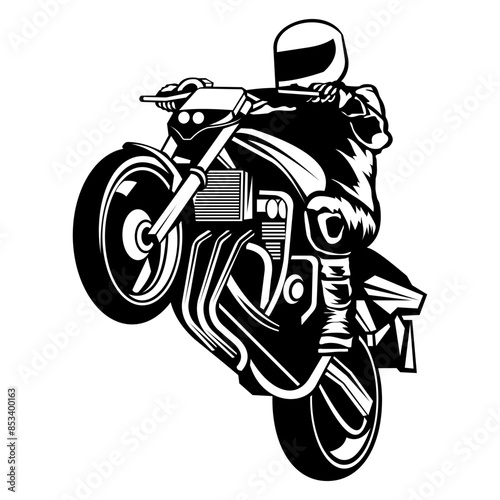 Motorcycle Pop A Wheelie  Motorcycle Biking Motorcycle