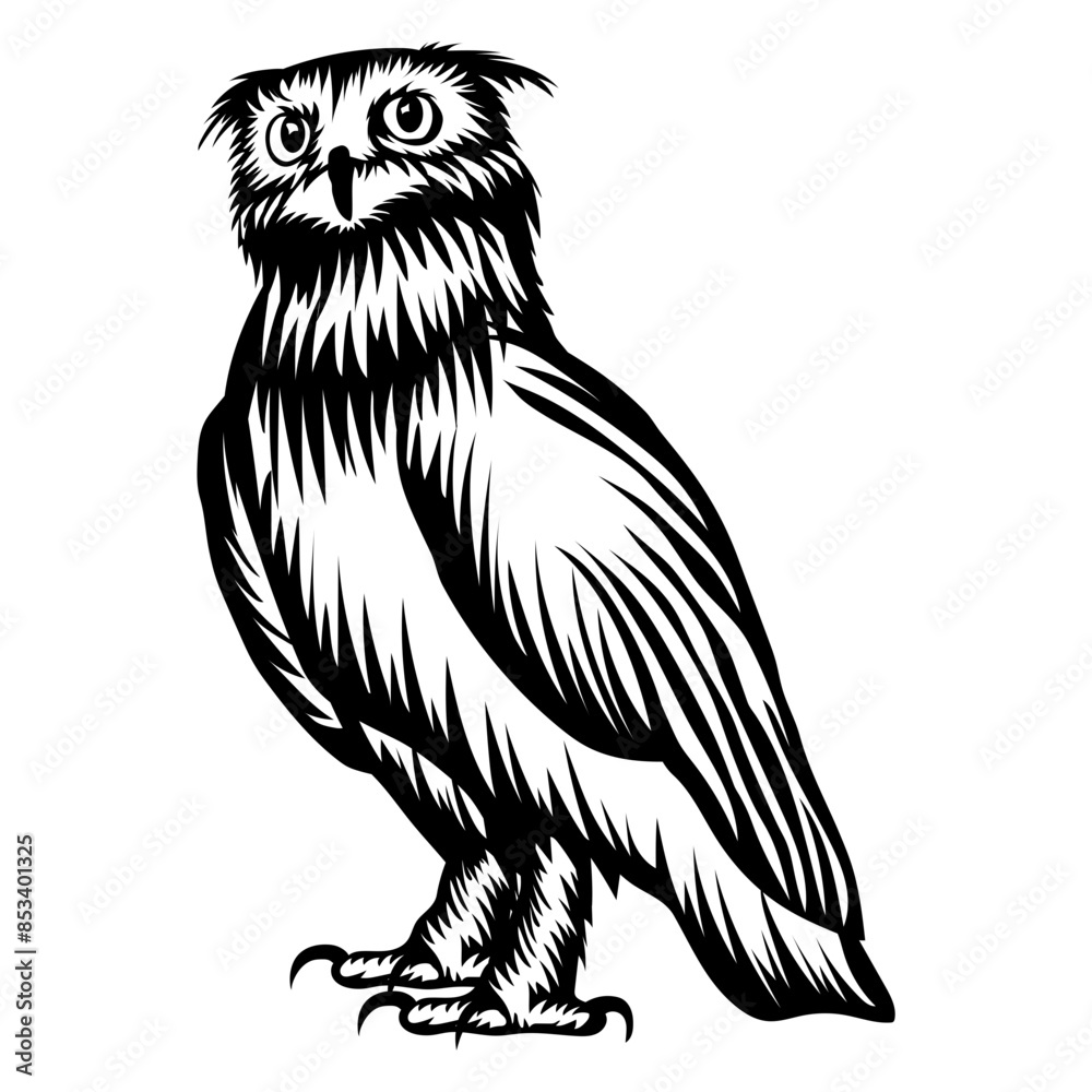 Obraz premium Owl Giant