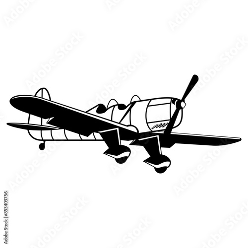 retro airplane