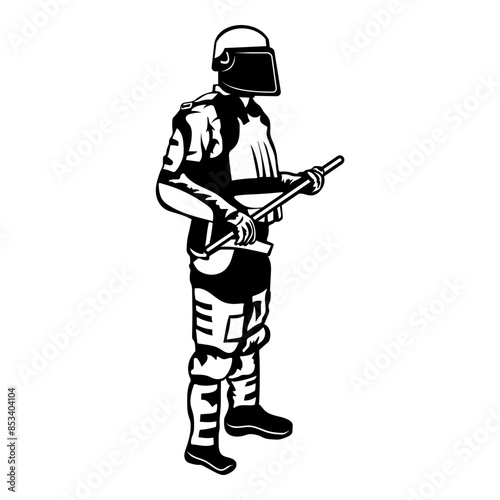 Riot Police Officer