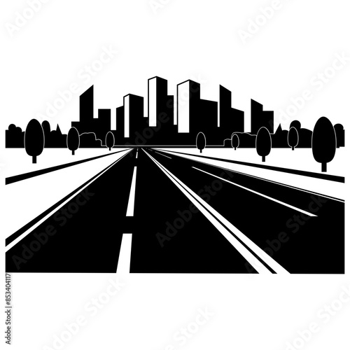Road and Skyline