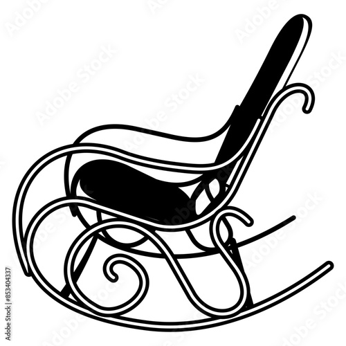 Rocking Chair  Retiree Retirement Rocking Chair