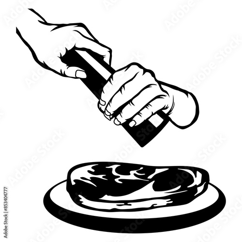 Salting A Steak