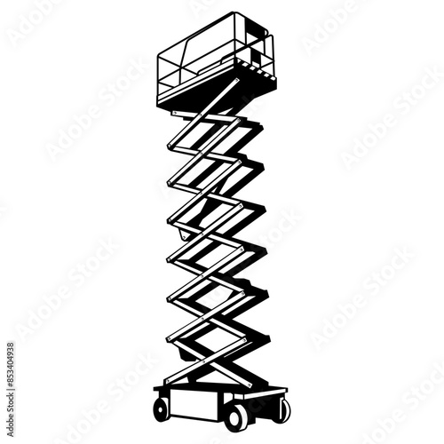 Scissor Lift  Warehouse Equipment Logistics Scissor Lift