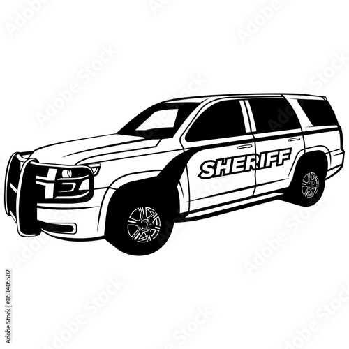 Sheriff Police Car