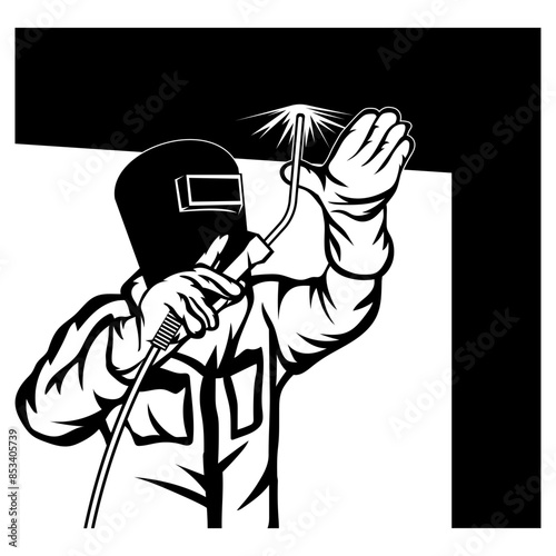 Shipyard Worker Welder