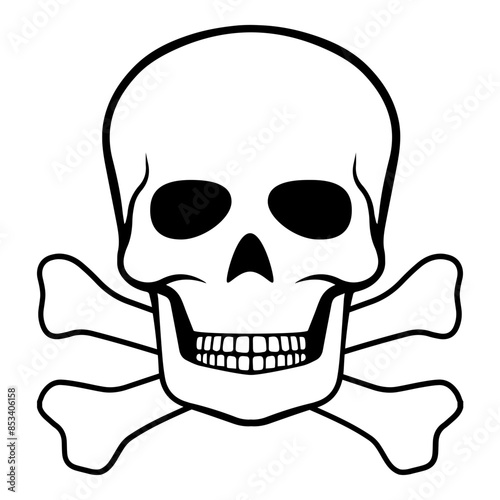 Skull Danger Poison Sign