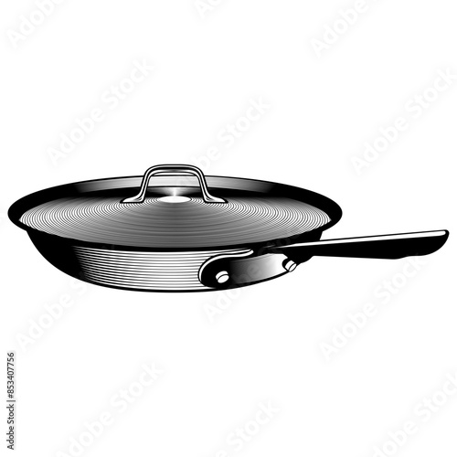 Stainless Steel Skillet  Cooking Frying Pan Skillet