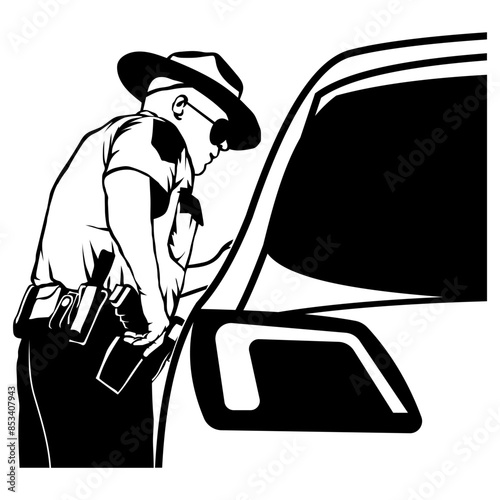 State Trooper Pullover  State Trooper Police Arrest