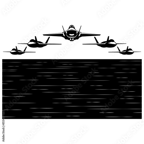 Stealth Jet Fighters