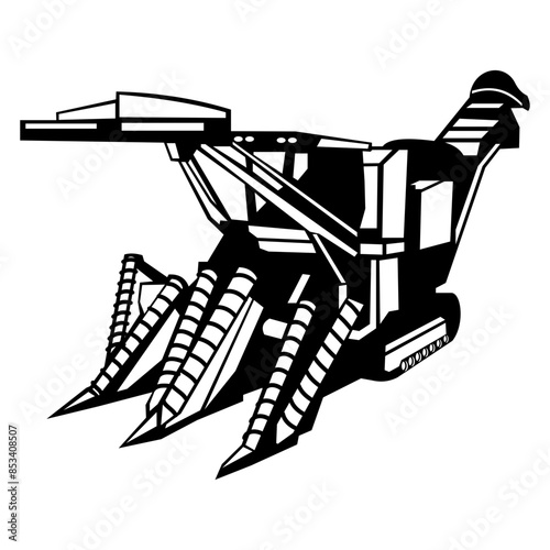 Sugar Cane Harvester  Farming Farmer Sugar Cane Harvester