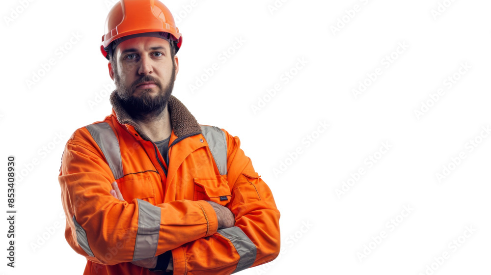 Engineer on white background Engineer on white background