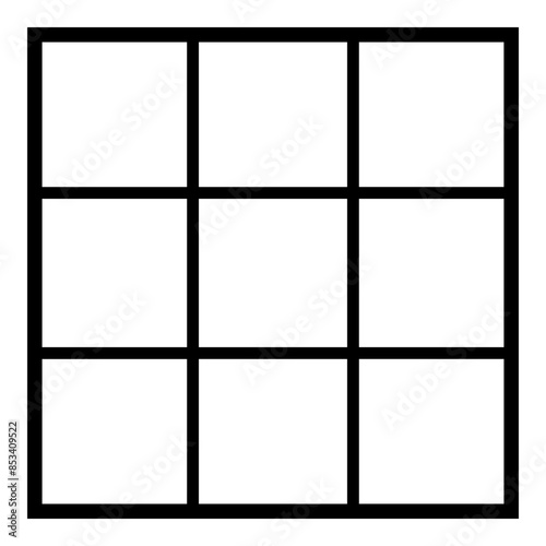 Tic Tac Toe Board Empty