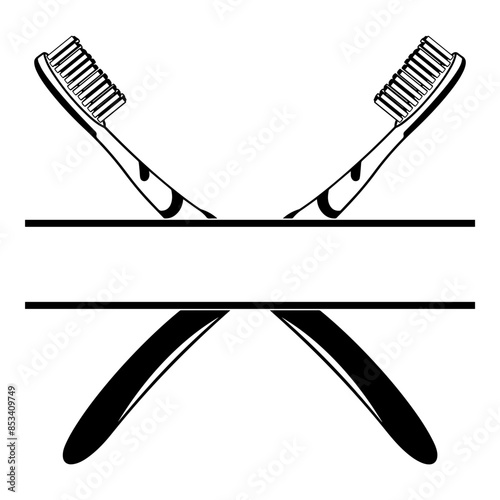 Toothbrush Split Monogram