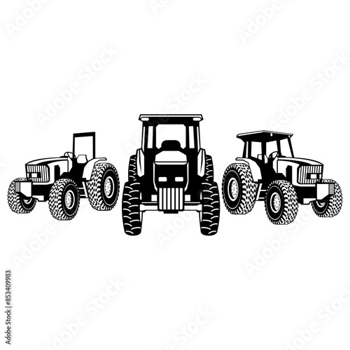 Tractor Logo Tractor Farming Tractor