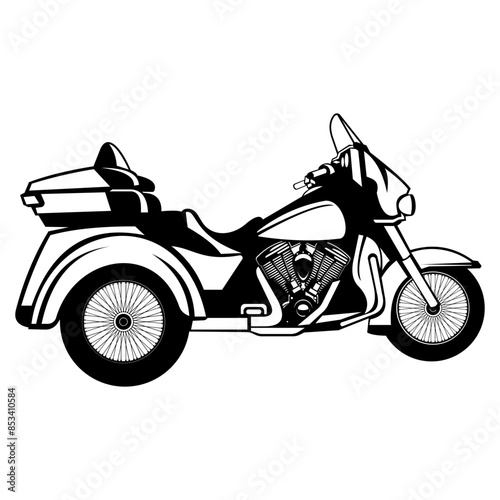 Trike Motorcycle  Motorcycle Motorbike Motorcycle