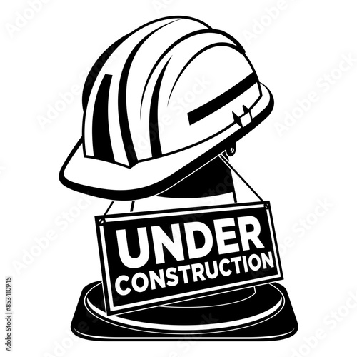 Under Construction Logo Construction Contractor Construction