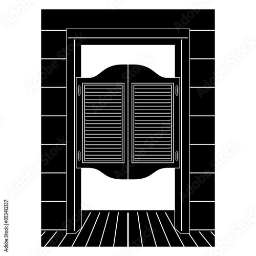 Wild West Door