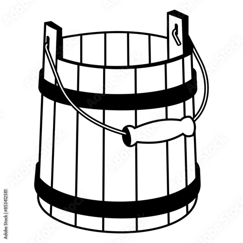 Wooden Bucket
