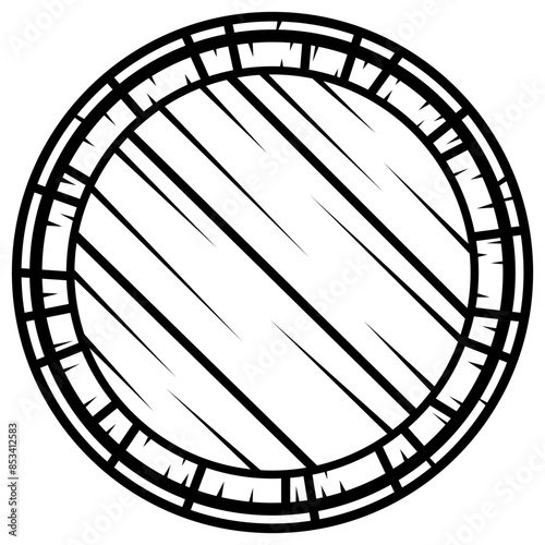 Wooden Barrel Top