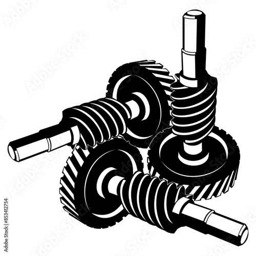 Worm Gear Gear Car Mechanic Worm Gear