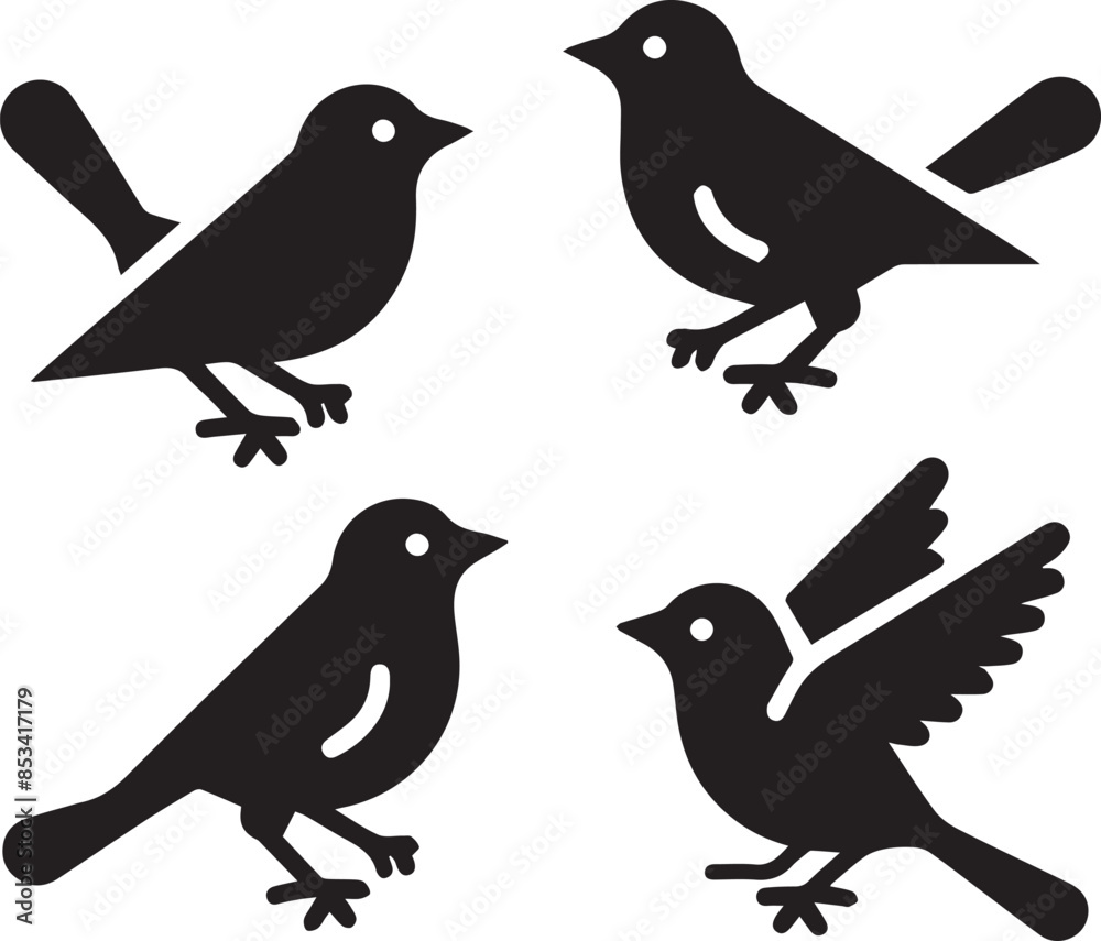 Adobe Illustrator Artwork of bird silhouette Adobe Illustrator Artwork of bird silhouette