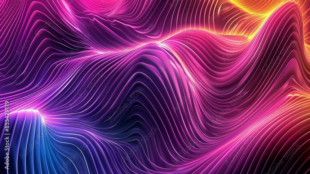 abstract lines background gradient in cyberpank style abstract lines background gradient in cyberpank style
