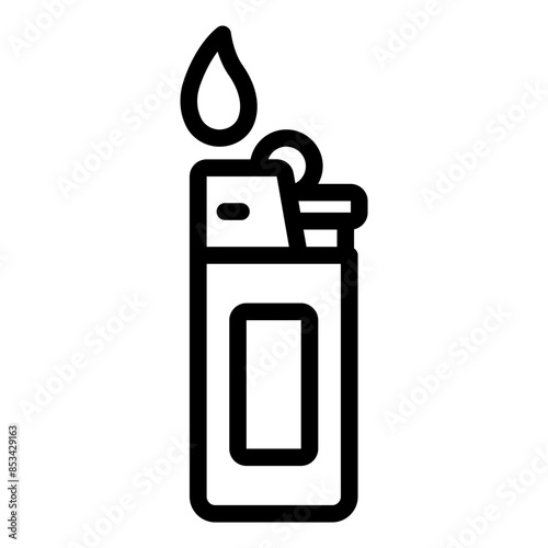Lighter fire icon