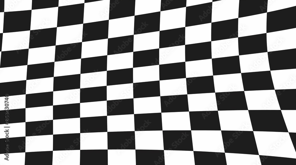 A checkered pattern with black and white colors A checkered pattern with black and white colors
