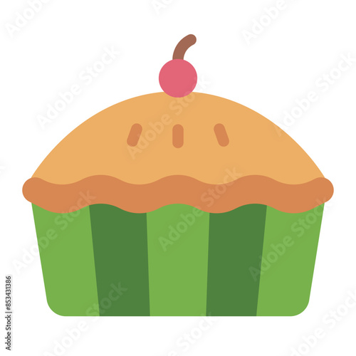 Pie food icon