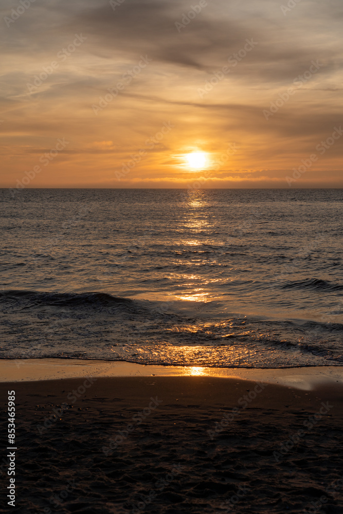 Sunset at the beach