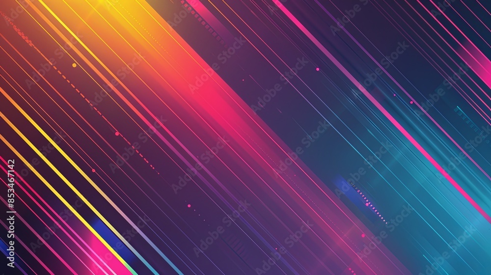 abstract lines background gradient in cyberpank style abstract lines background gradient in cyberpank style