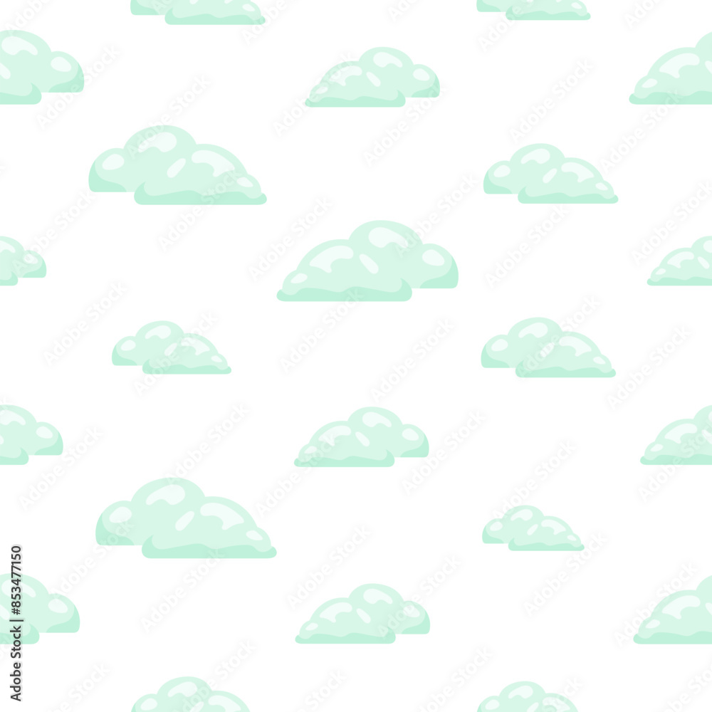 Cumulus cloud cartoon. Seamless pattern. Sky air symbol. Vector drawing. Design ornaments. Cumulus cloud cartoon. Seamless pattern. Sky air symbol. Vector drawing. Design ornaments.