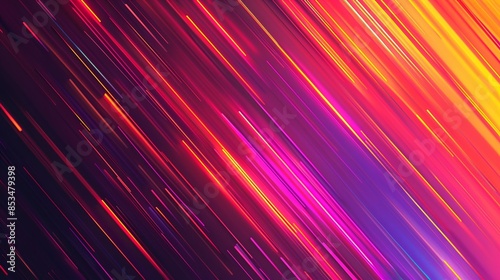 abstract lines background gradient in cyberpank style