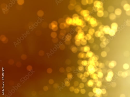 abstract gold bokeh background