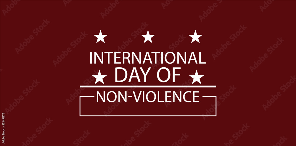 Creative Typography for International Day of Non Violence Creative Typography for International Day of Non Violence