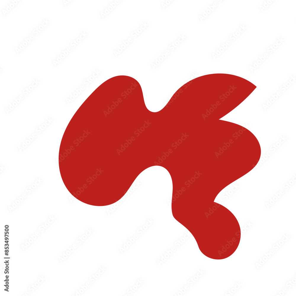 Red abstract shapes vector Red abstract shapes vector