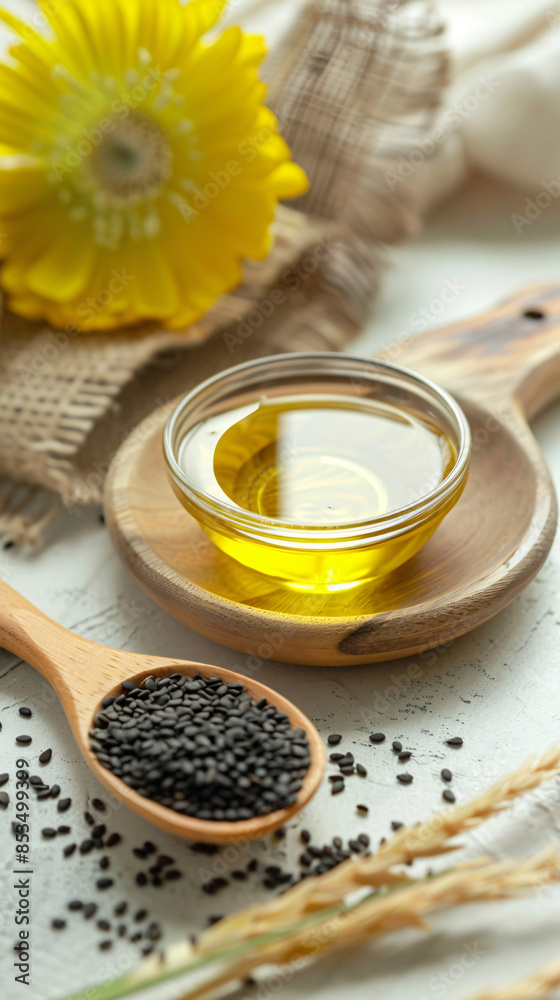 Enriching Sesame Oil Elegance in Pastel Harmonies Enriching Sesame Oil Elegance in Pastel Harmonies